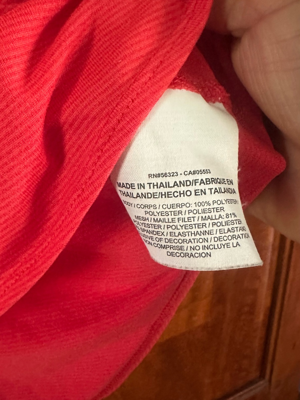 Nike Red Racerback Tank Top - Picture 5 of 7